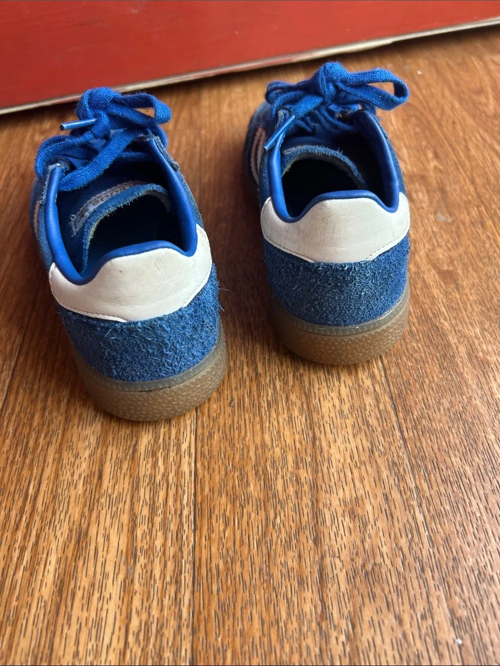 Blue Adidas Spezial Unisex Size 11 Toddler